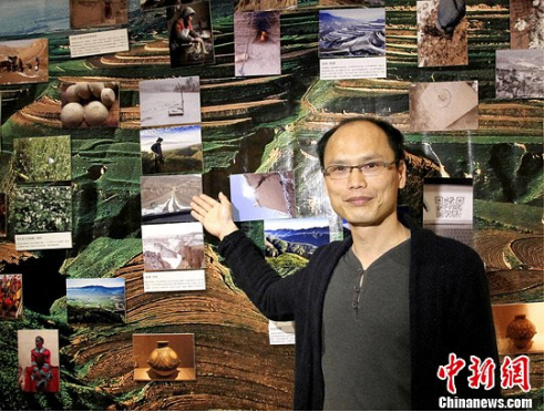 台湾文创助大陆打造植物二维码景观 冀推乡村旅游
